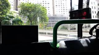 CTB E 9041 HP9730 @ 85 行車片段 (炮台山道 - 海景台)