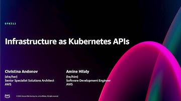 AWS re:Invent 2024 - Infrastructure as Kubernetes APIs (OPN312)
