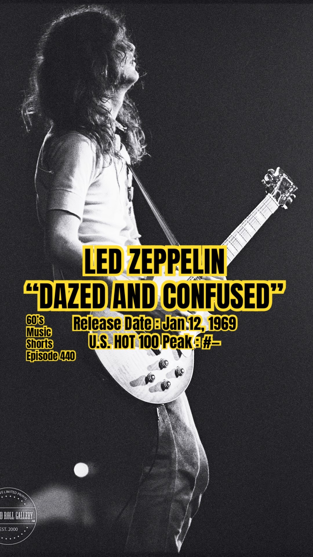 Led Zeppelin “Dazed And Confused” #60s #60smusic #ledzeppelin