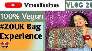 #zouk Bag Review😍|| Use Promo Code👉🏻𝗬𝗧𝗡𝗘𝗘𝗟𝗔𝗠𝗕𝟭𝟱 & get 15% Discount🥰||𝐏ure 𝐕egan☘️