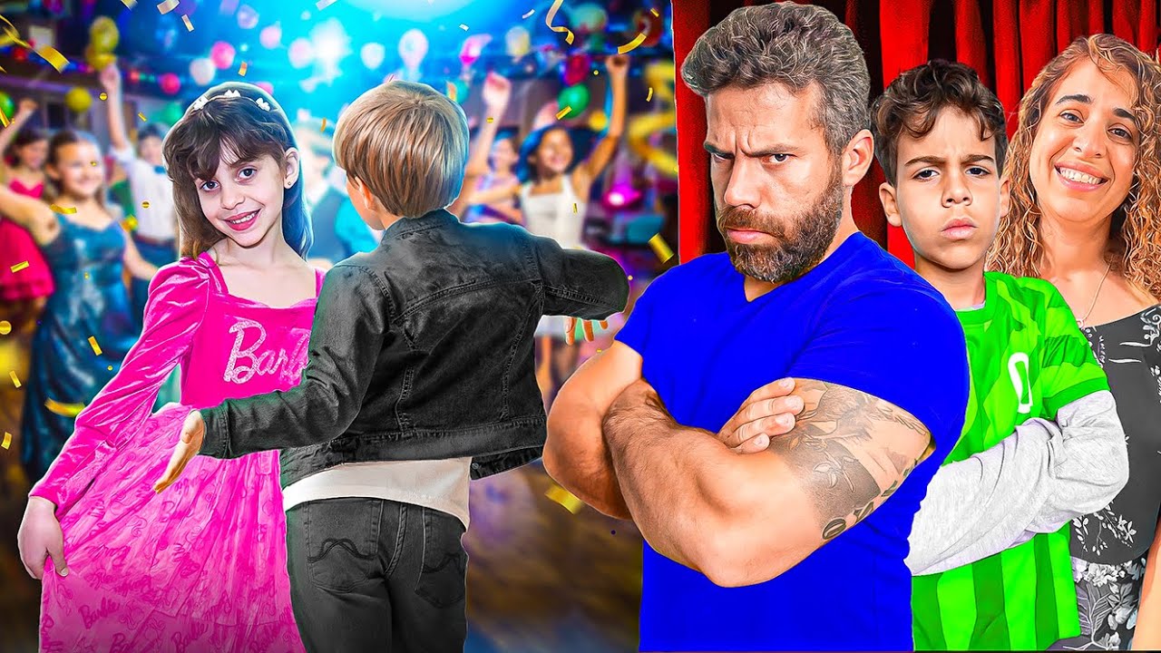 PAPÁ NO QUIERE que DANIELA VAYA a un BAILE SOLA|4PLUSONE