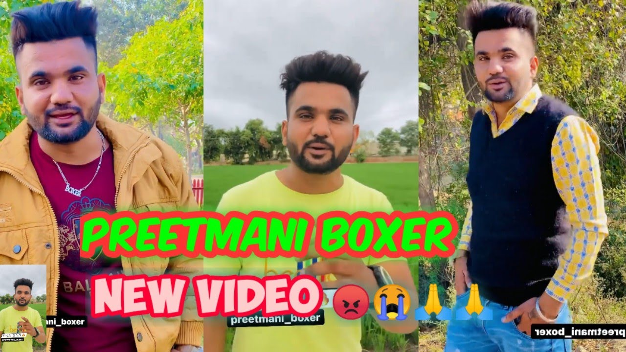 preetmani boxer | preetmani boxer whatsapp status | Punjabi Tik Tok Videos | New punjabi Sad reels