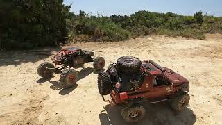 Tamiya Cc01 Isuzu Mu And Axial Capra Desert Trail July 2023