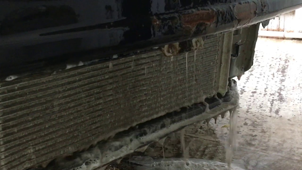 Мойка радиатора рено дастер