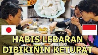 KETUPAT DAN URAP BIKINAN ISTRI JEPANG BIKIN KALAP SUAMI INDONESIA