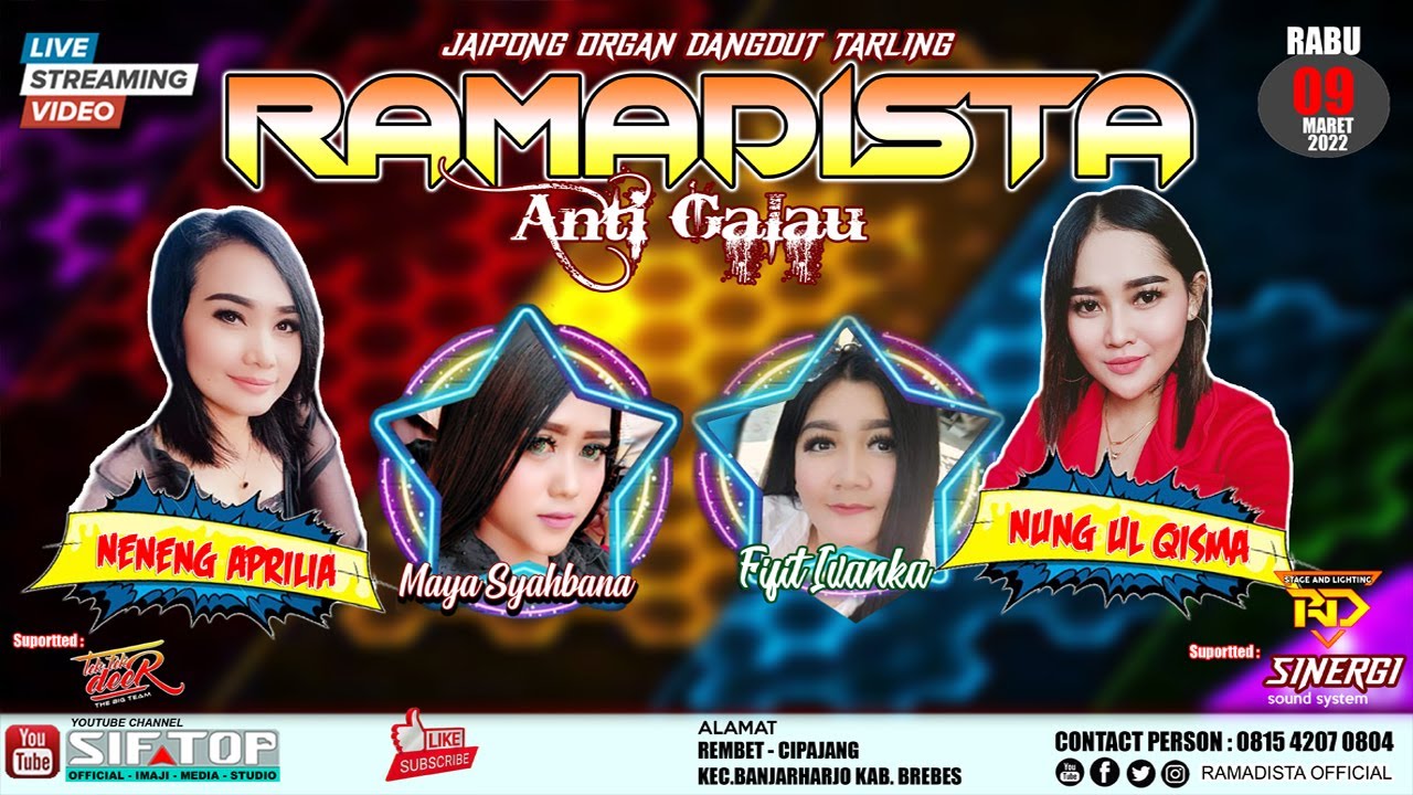 LIVE RAMADISTA ANTI GALAU | EDISI SIANG | REMBET CIPAJANG 9 MARET 2022