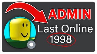 The OLDEST ROBLOX ACCOUNT...