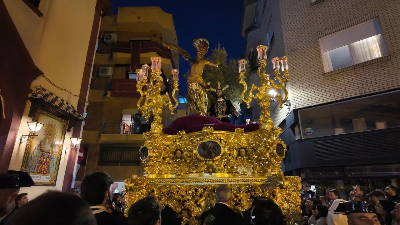 Hermandad de la Oración en el Huerto // Plaza Niña Huelva 2025   4K
