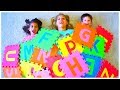 The Alphabet Song with Letters -  Music Video by KLS