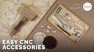 Easy CNC Accessories | Making Tools on your CNC | In the Labs with Todd | Vectric FREE CNC Projects