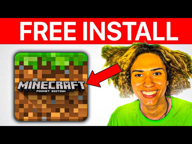 How to Get Minecraft PE (Pocket Edition) For Free! - iOS/Android