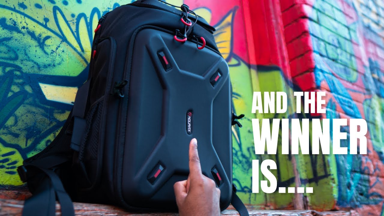 AND THE WINNER IS... ENDURAX P01 ShellX Camera & Drone Backpack