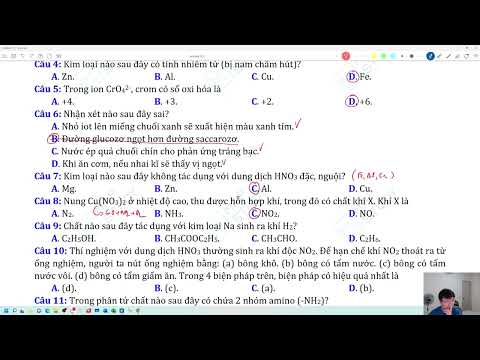 Video ĐỀ THI THỬ MÔN HÓA HỌC SỞ GIÁO DỤC THANH HÓA - youtube
