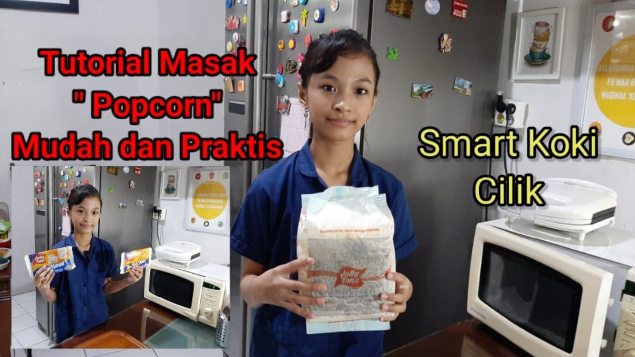 Koki Cilik l Tutorial Praktis Masak Popcorn - YouTube