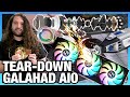 Tear-Down: Lian Li Galahad AIO Disassembly vs. EK AIO, Arctic Liquid Freezer II, NZXT X63
