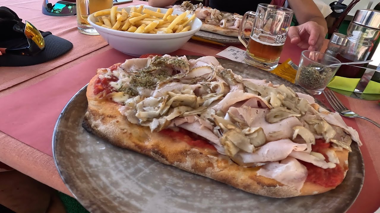 Una pizza a Calalzo di Cadore