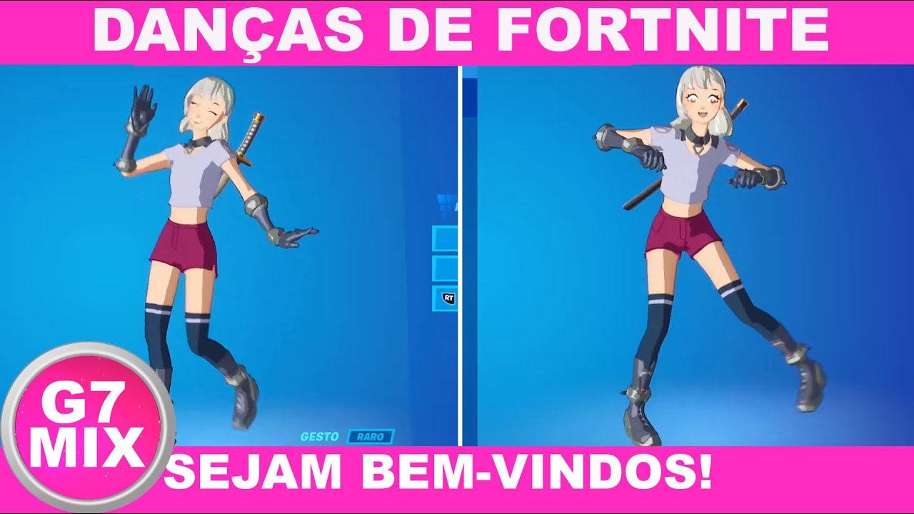 Fortnite Danças 💃 TODAS as Danças do Fortnite em Full HD