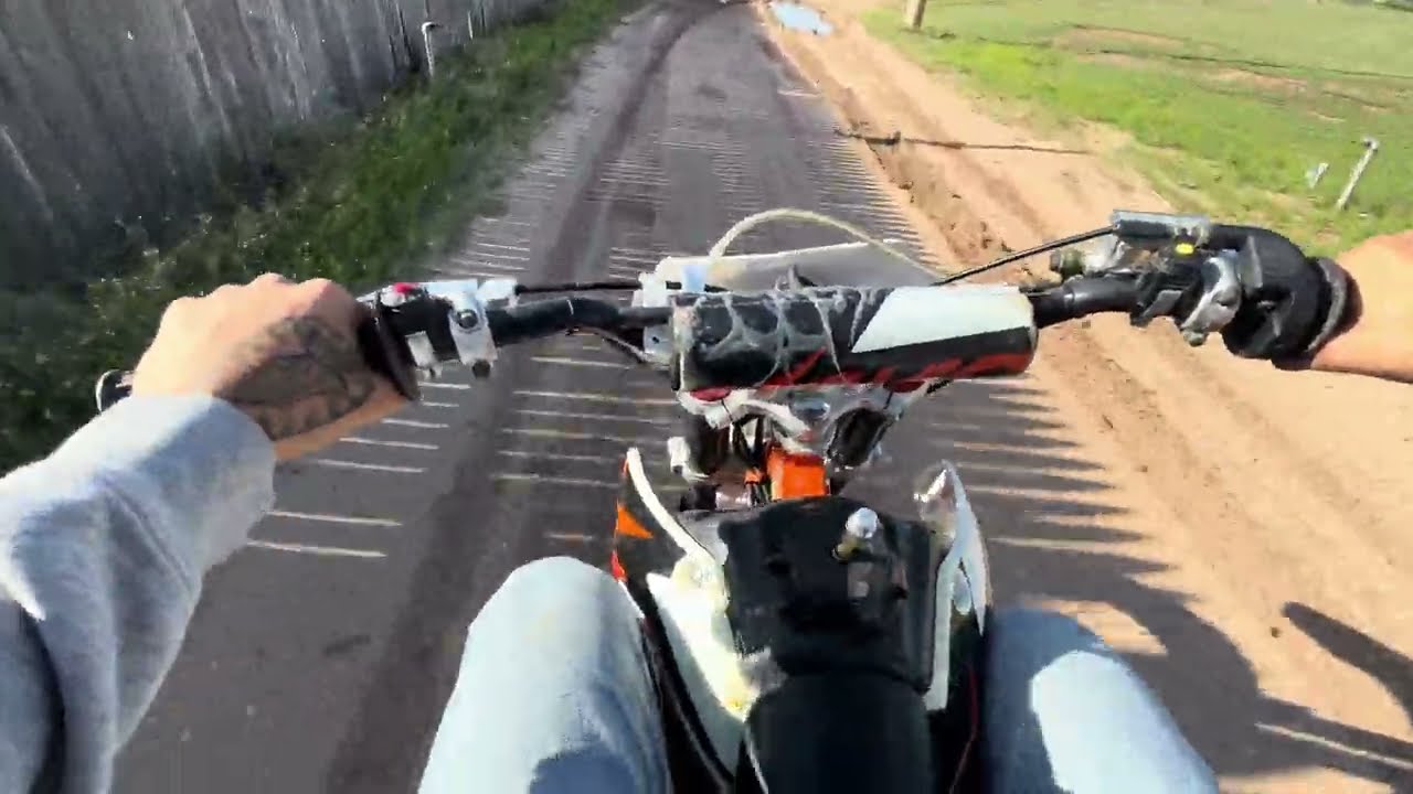 First (Pov) ride on Kayo tt140!