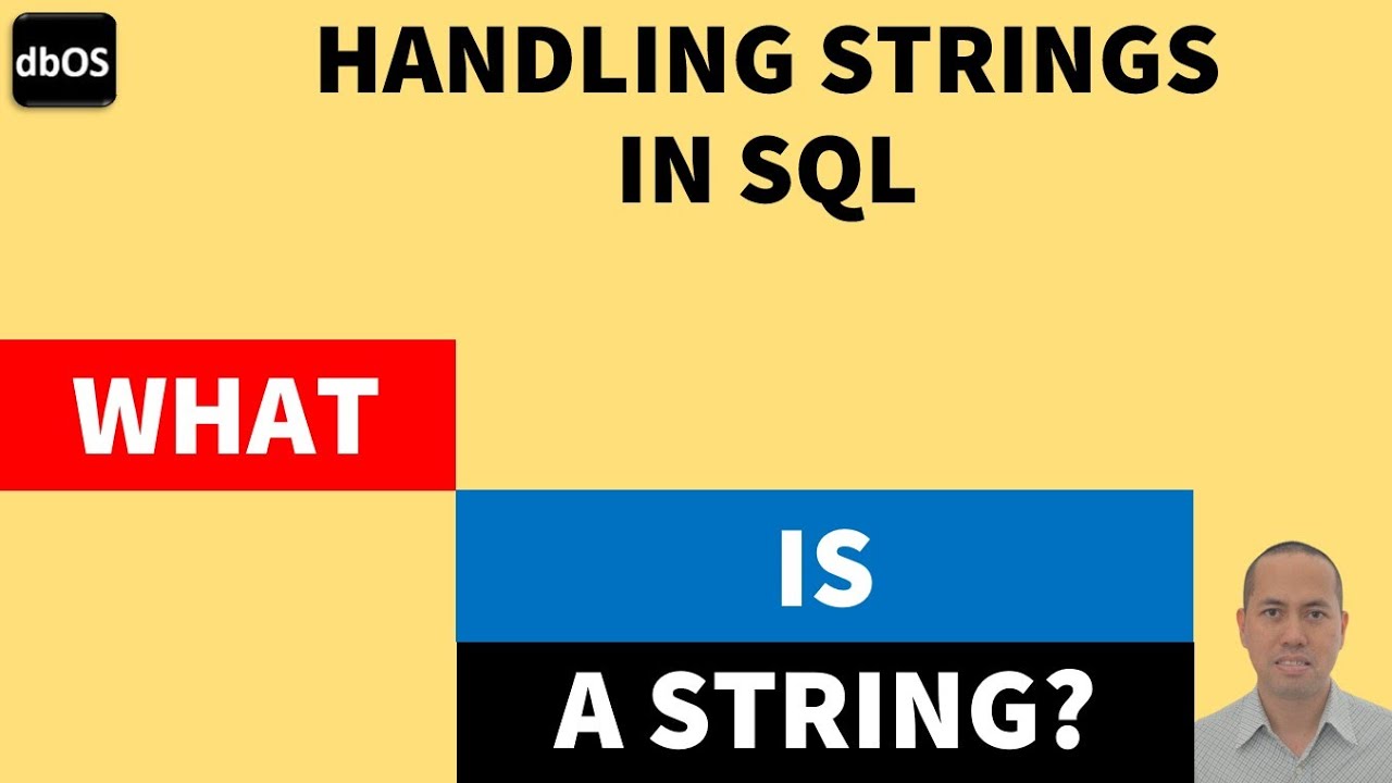 What is a String in SQL | SQL String - YouTube