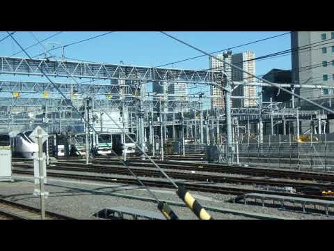 【仙台行き】ひたち13号 品川発車後放送
