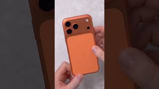 Unboxing the iPhone 17 Pro Max in Cosmic Orange! 🍊 #shorts  #iphone #iphone17 #cosmicorange