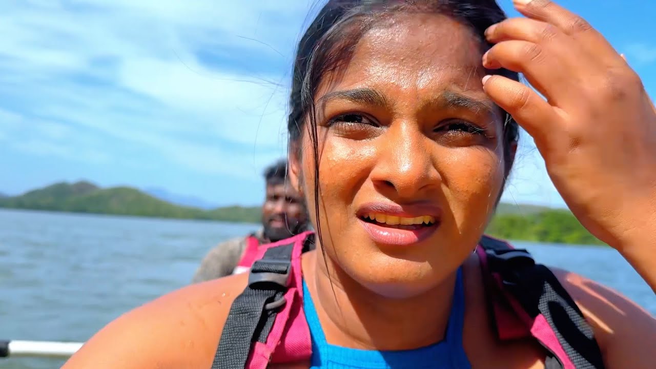 වැව මැද හිරවෙච්ච කැකුලයි කැකුලි ⛵ - 📌Mahiyanganaya - 1,000 Km Trip - Vlog 3