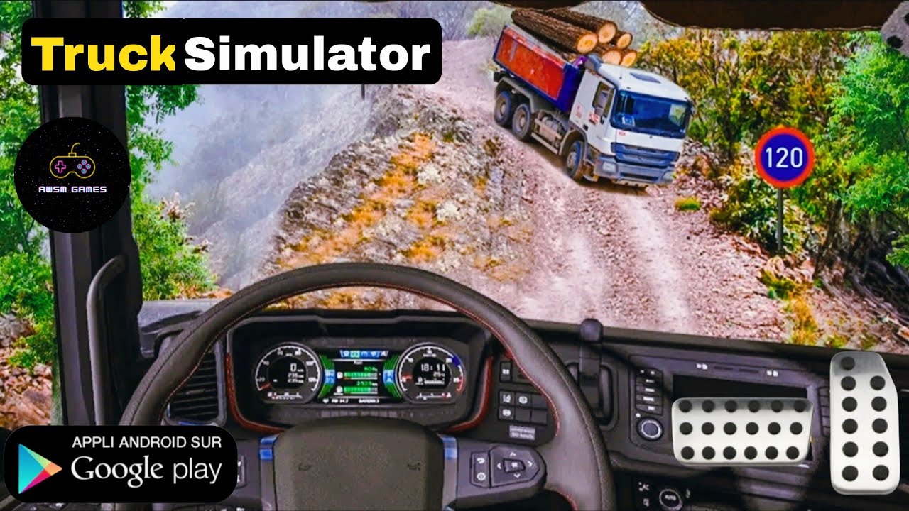 Heavy Truck Simulator Offroad the best games Android (offline)