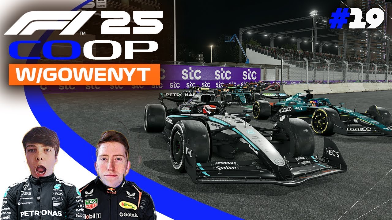 Сможем ли мы выиграть ТРЕТЬЮ ГОНКУ ПОДРЯД? F1 25 COOP | Гран-при Саудовской Аравии S2