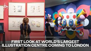 First look inside world's largest illustration centre coming to London