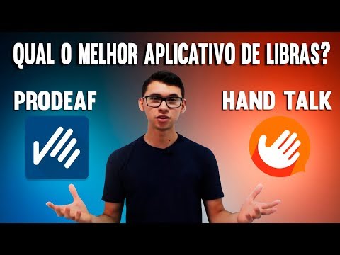 Vídeo: Existe um aplicativo de tradução de linguagem de sinais?