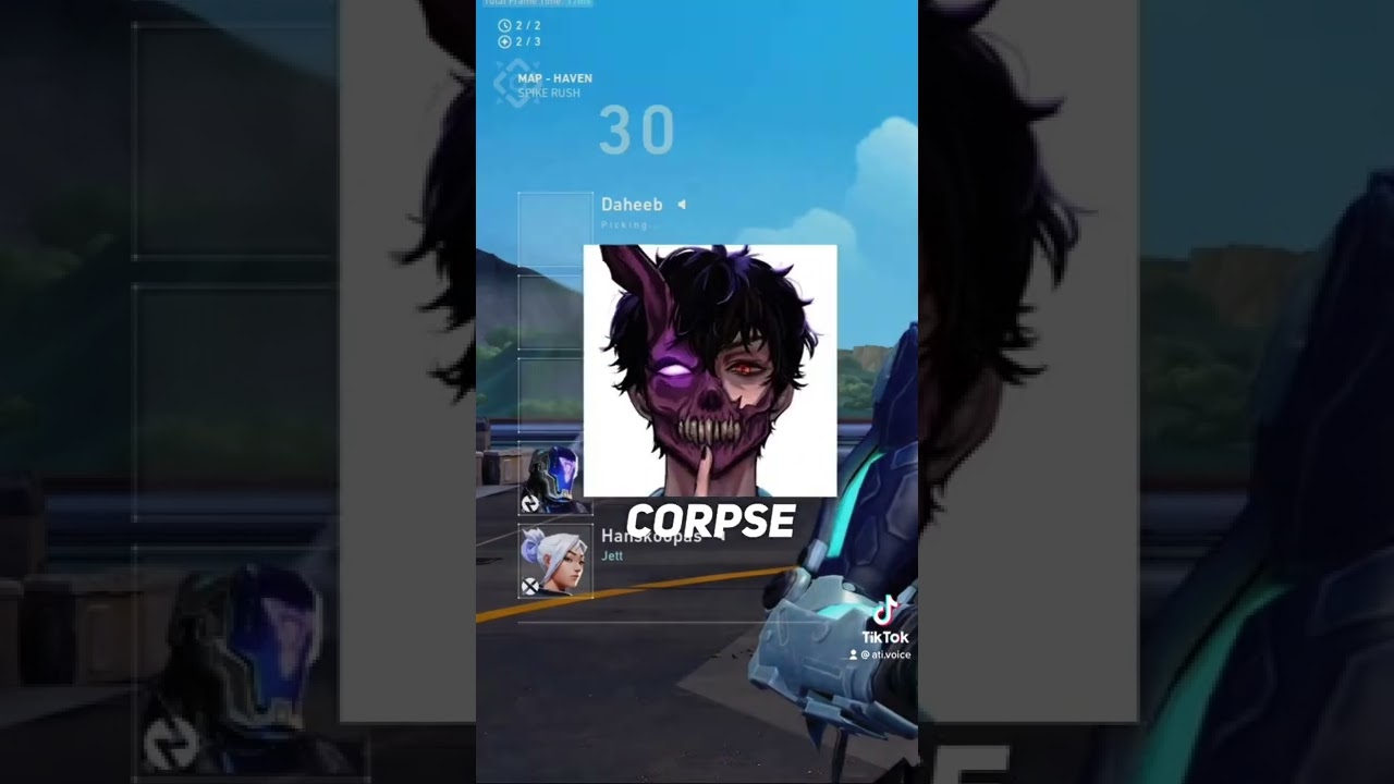 Реакция Valorant на глубокий голос 5