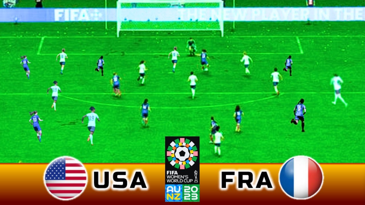FIFA 23 USA vs France Women's world cup football 2023 final EA