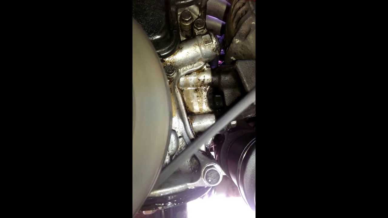 Where my Integra Leaked oil YouTube