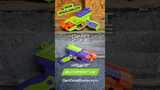 2X the Blaster 2X the Fun 😁 Blitzfire online now! #Blaster #Toys #Fun #Games compatible with #nerf