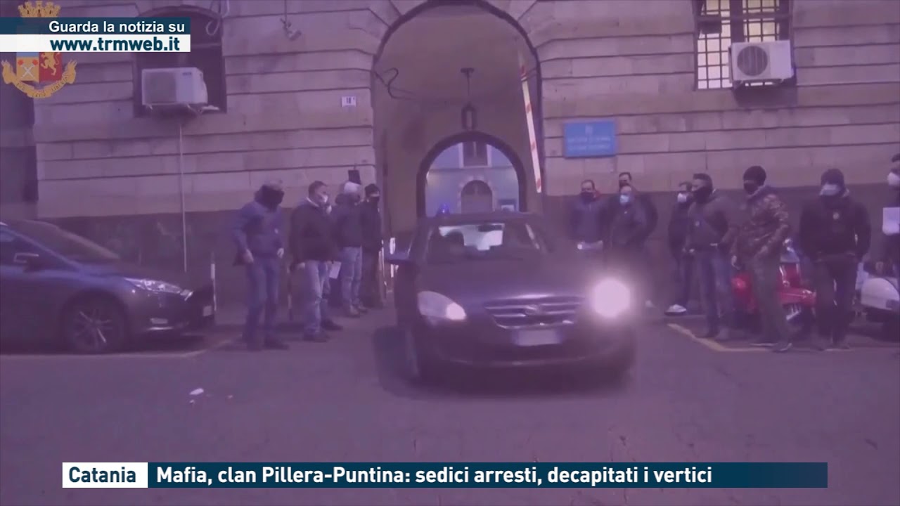 Catania. Mafia, clan Pillera-Puntina: sedici arresti, decapitati i vertici
