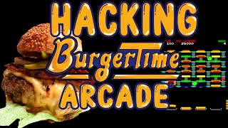 Infinite Lives and Peppers on BurgerTime Arcade version