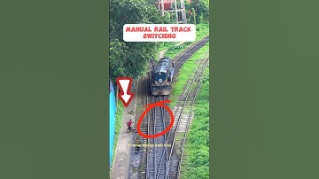 Manual Rail Track Switching