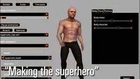 realXtend - Character modification