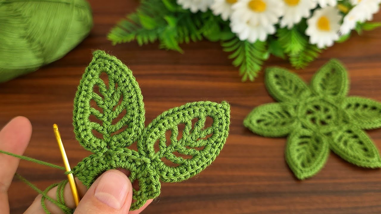 Wow!.. Incredible..Look at this beauty! One piece flower motif. Super Easy Crochet. #crochet #motif