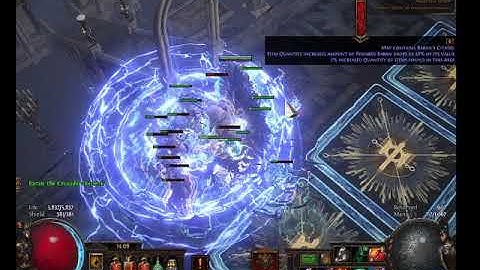 [3.16 HC] Courage Block Guardian Skycaller Summoner - T10 Baran kill