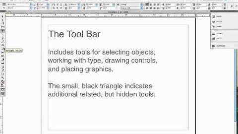 InDesign CS5—Introducing the Workspace