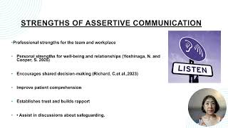 Analysing Strengths and Limitations of an Assertive Communication Style