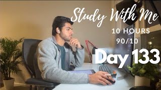 Download Lagu 10 Hour Live Study With Me|Medical Student|90/10 Pomodoro 🍅| Rain Sounds🌧️|Day 133 MP3