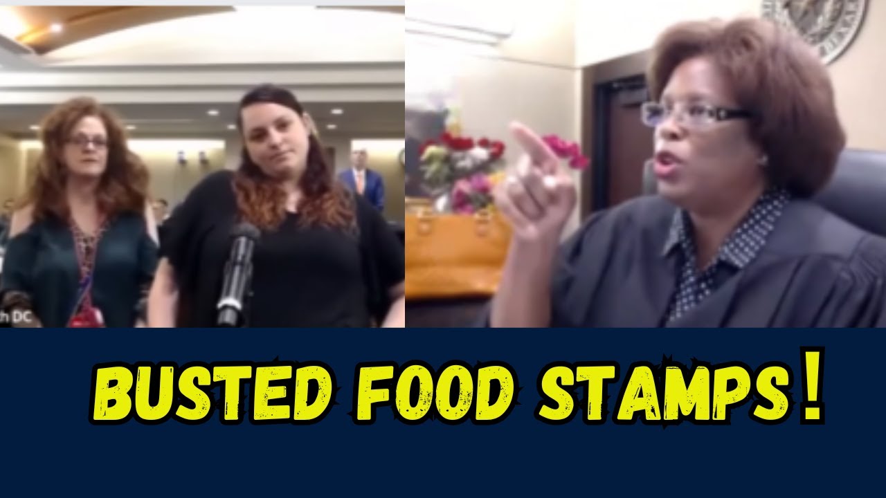 Judge Boyd EXPOSES Food Stamp FRAUD in Court! - YouTube