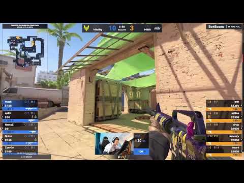 Counter-strike 2 :  Vitality MIBR | Bo3 | Shanghai MAJOR 2024