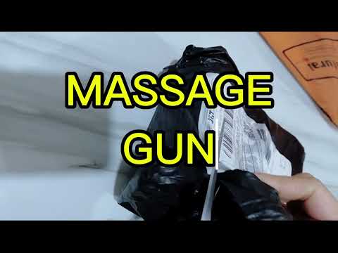 MASSAGE GUN UNBOXING... AMAZING MUSCLE MASSAGE GUN FOR YOU... #massagegun #subscribe #unboxing