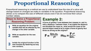 How to Solve Any Proportional Reasoning Problem - IB Physics