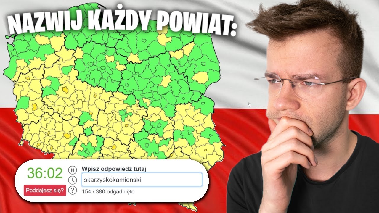 CZY WYMIENIĘ KAŻDY POWIAT W POLSCE PO 3 LATACH PRZERWY? 🤯
