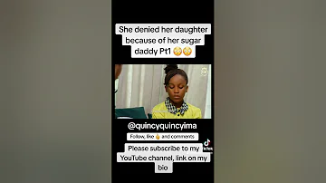 She denied her daughter because of her sugar daddy Pt1 😳 😳😳😳#painful #wahala
