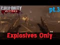 Explosives Only pt.3 Call of Duty Black Ops 2 Wii U Zombies Challenge
